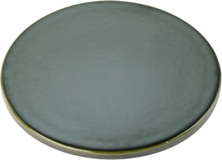 piec kominkowy Haas Sohn kaflowy Empoli  (8 wersji ) - Zaślepka w przypadku korzystania z tylnego wylotu Eboli/Empoli - zielona